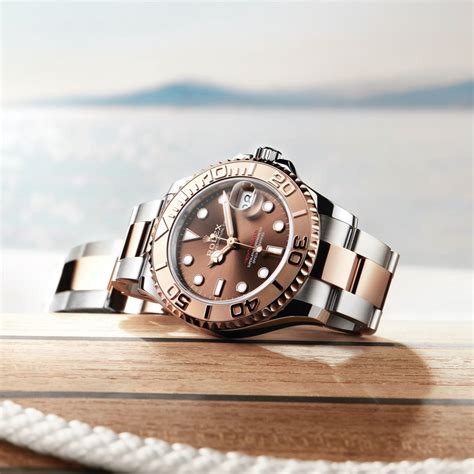 rolex yacht master 玫瑰金|Rolex perpetual yacht master.